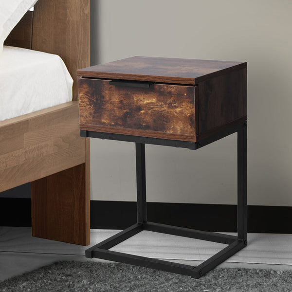 Levede Side End Modern Storage For Bedroom Or Living Room Decor Bedside Tables