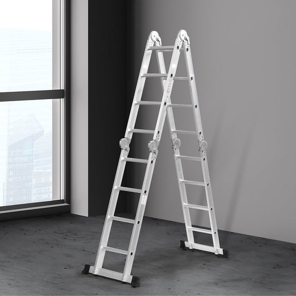 Traderight Multi Purpose Ladder Aluminium Ladders