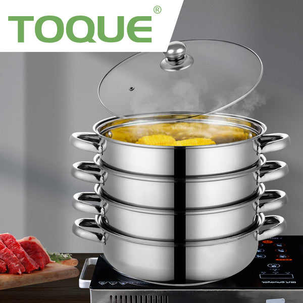 Toque Stainless Steel Meat And Vegetables Steamer Steamers