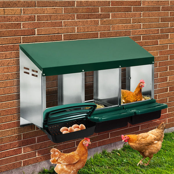 Pawz Chicken Hen Coop Hutch Small Animal Cages & Hutches