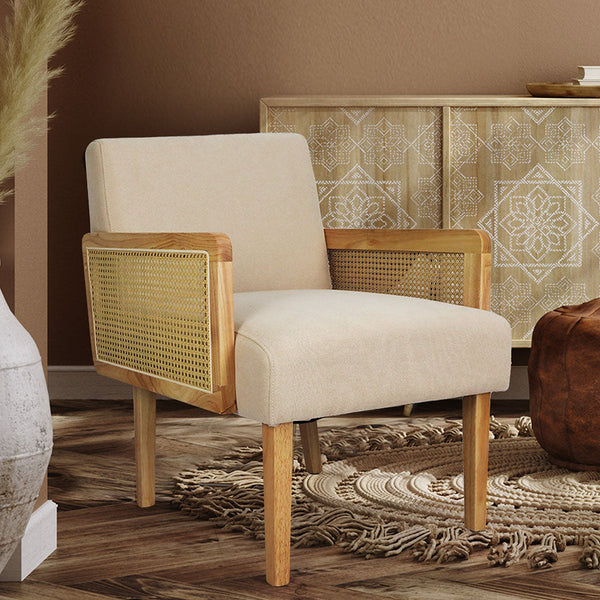 Levede Rattan Lounge Armchair Loungers