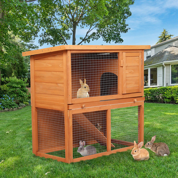 Pawz Rabbit Hutch Small Animal Cages & Hutches