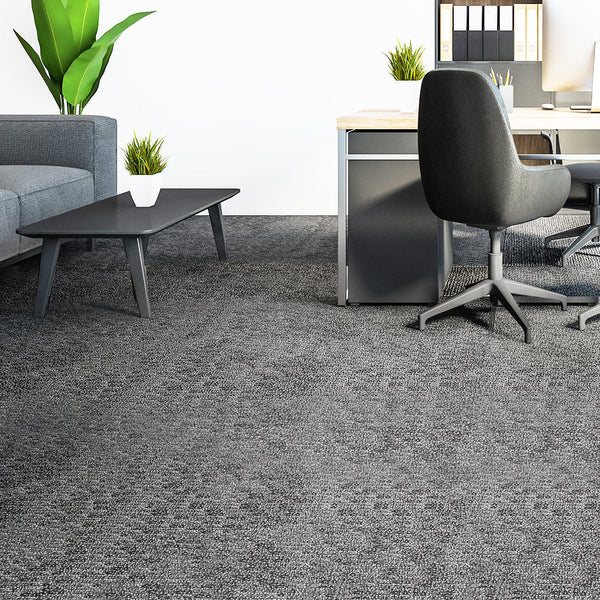 Marlow 20X 5M2 Box Heavy Duty Grey Flooring For Offices Or Homes Carpet Tiles