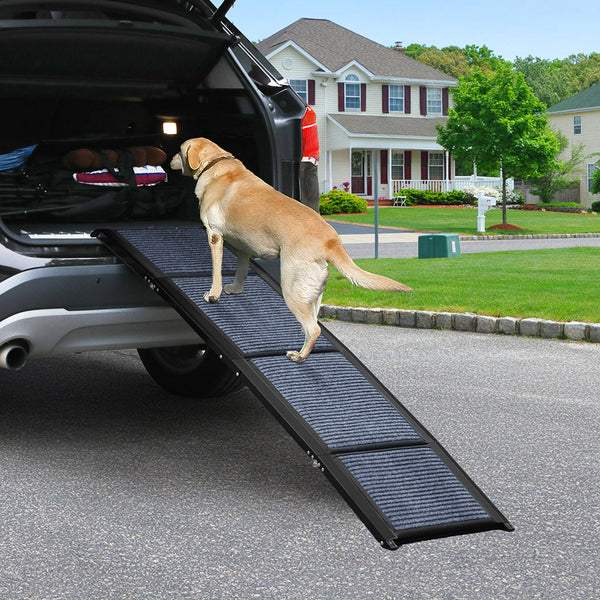 Pawz Dog Ramp Sturdy And Non Slip For Easy Access Comfort Dogs Pet Transport