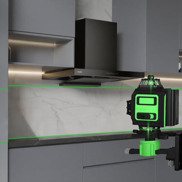 Traderight 4D 16 Line Green Laser Level Remote Tripod Laser Measuring Tools