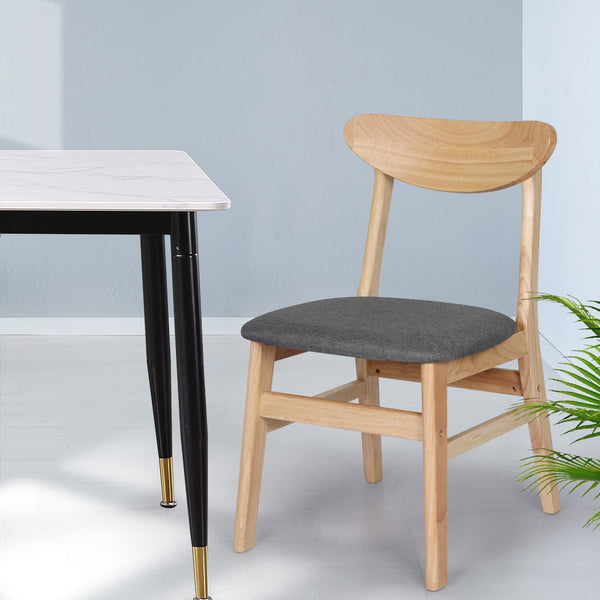 Levede 4X Kitchen Clear 4Pack Dining Chairs