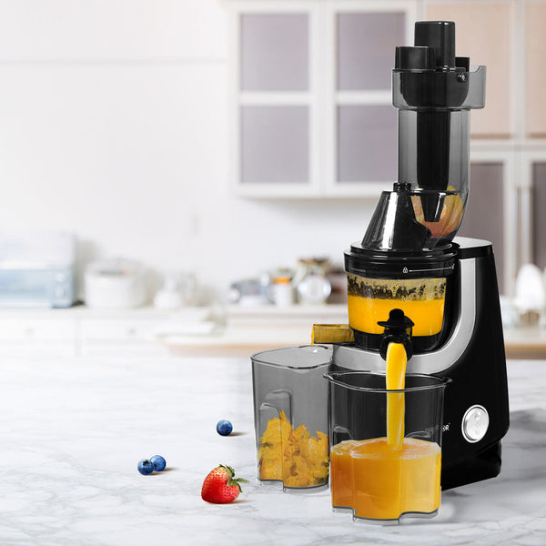 Spector Slow Juicer Cold Press Whole Black Juicers