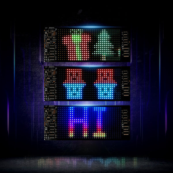 Emitto Programmable Led Sign Led Car Lights