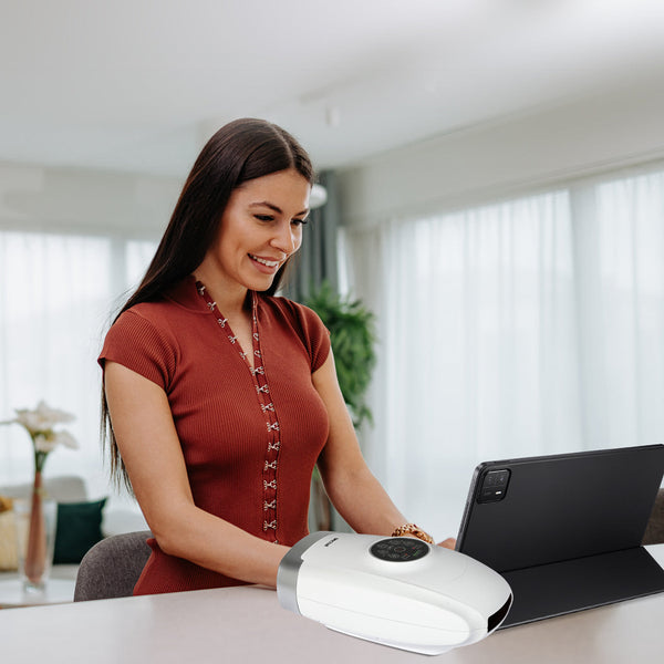 Spector Electric Hand Massager With Heat Air Compression Massagers