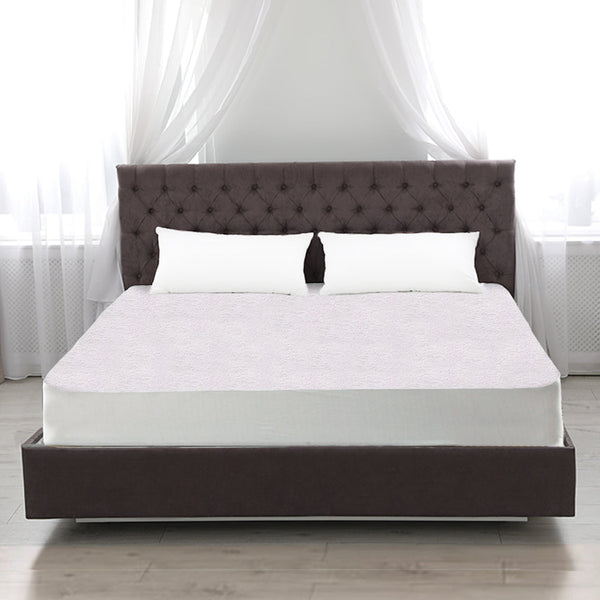 Dreamz Waterproof Terry Cotton Fitted Mattress Protector X Large Mattress Toppers & Protectors