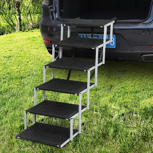 Pawz Dog Ramp Pet Stair Car Suv Travel Step Foldable Pet Transport