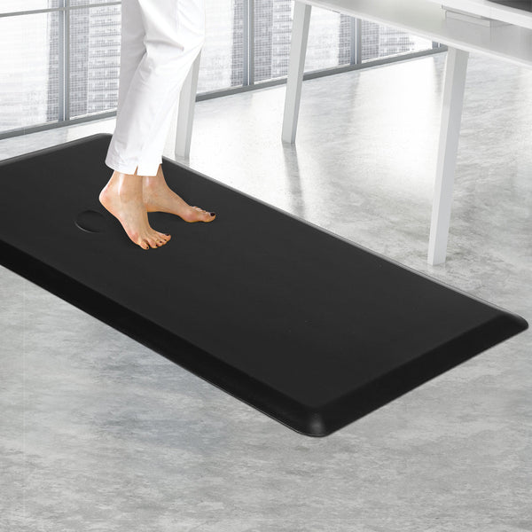 Marlow Anti Fatigue Mat Standing Desk 51X99cm Black Large Comfort For Workspaces Standing Desks