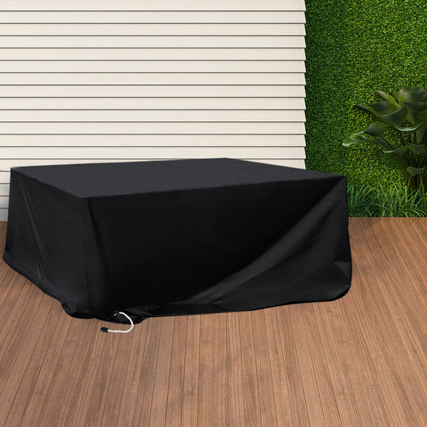 Marlow Outdoor Furniture Cover Garden Black 15Cm Outdoor Furniture Covers