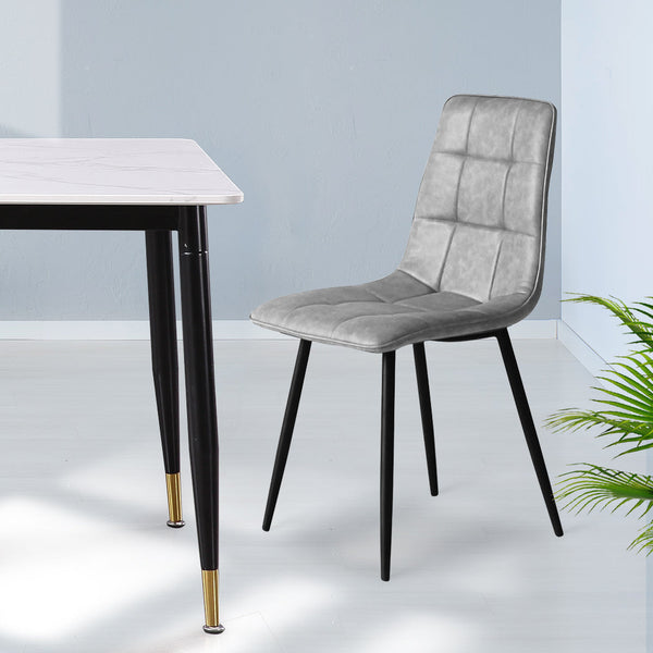 Levede 8X Kitchen Dining Chairs