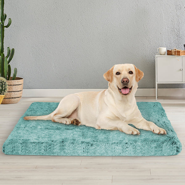 Pawz Dog Mat Pet Calming Bed Memory L Green Large Pet Beds