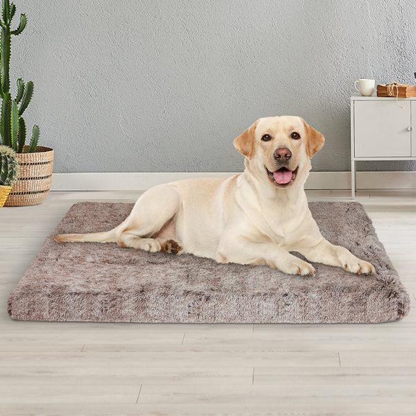 Pawz Dog Mat Pet Calming Bed Memory Coffee Large Pet Beds