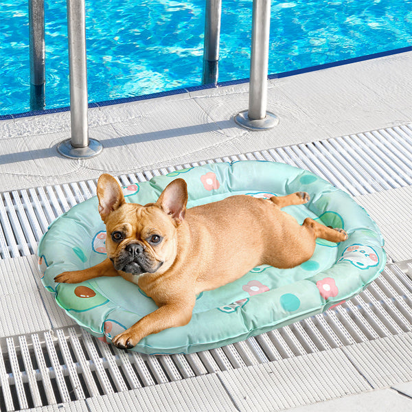 Pawz Pet Cooling Mat S Green Pet Beds