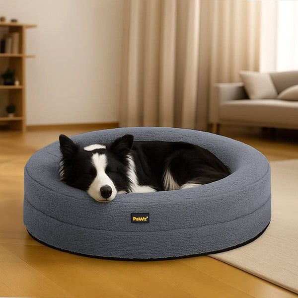 Pawz Pet Orthopedic Calming Bed Memory Foam Dog Sofa Pet Beds