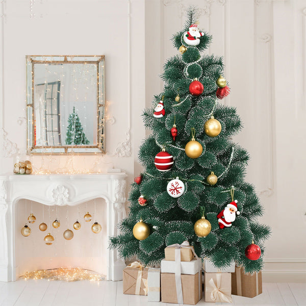 Santaco 1.8M 250 Tips Christmas Tree Full Pine Needle Seasonal Decorations