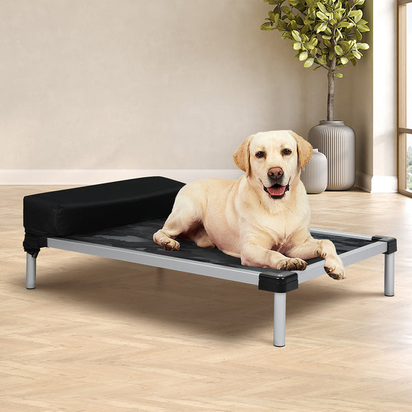 Pawz Pet Trampoline Aluminium Frame L Camoflauge Large Pet Beds