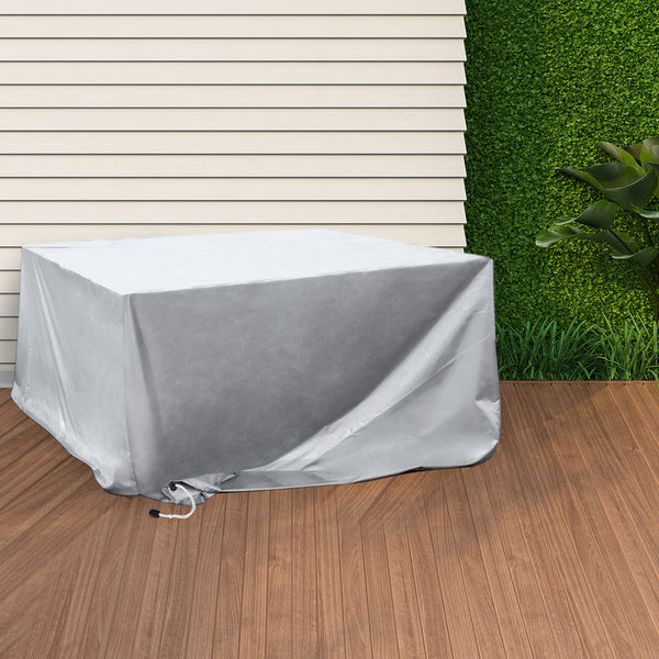 Marlow Outdoor Furniture Cover Waterproof Silver 30Cm Extension Outdoor Furniture Covers
