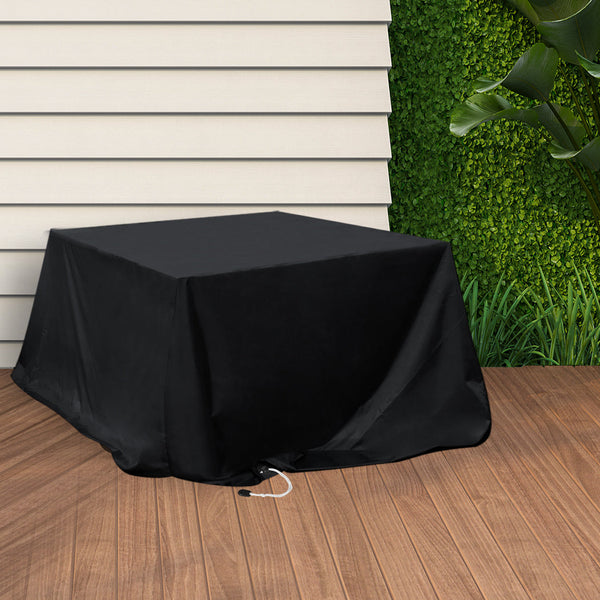 Marlow Outdoor Furniture Cover Black Waterproof Uv Resistant Slipcovers