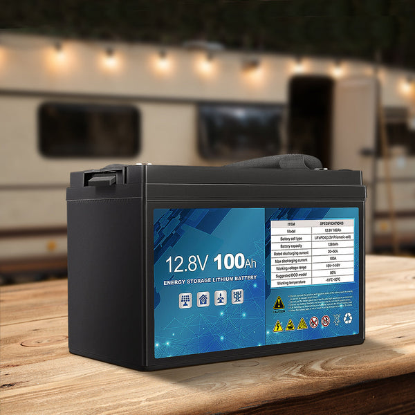 Safetex 12V Lifepo4 Battery Lithium Single Use Batteries