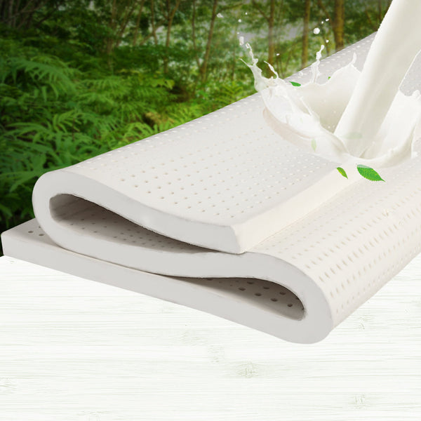 Dreamz Latex Mattress Topper King Natural Mattress Toppers & Protectors