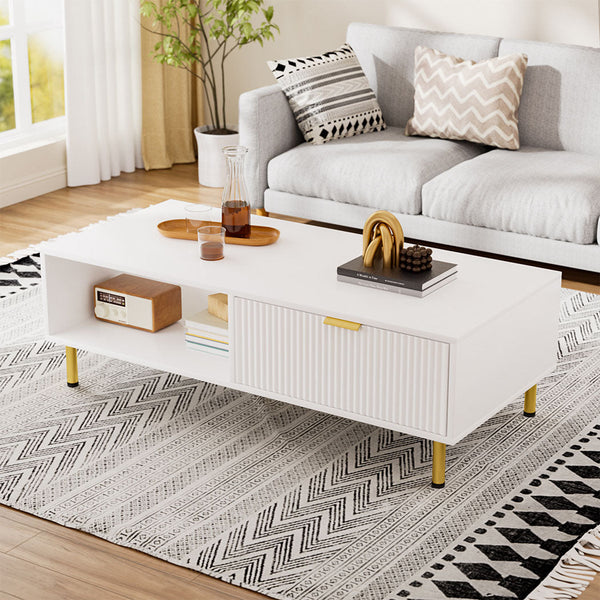 Levede 110Cm Coffee Table For Modern Living Room Stylish And Functional Centerpiece Coffee Tables
