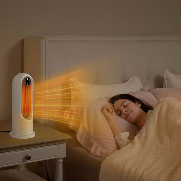 Spector Electric Heater Fan 1200W 3 Speed Home Portable Fans