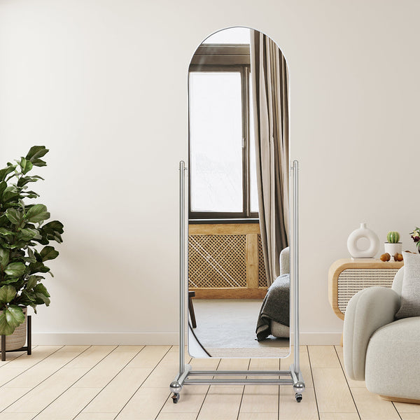 Yezi 165Cm Movable Arch Full Length Mirror Mirrors