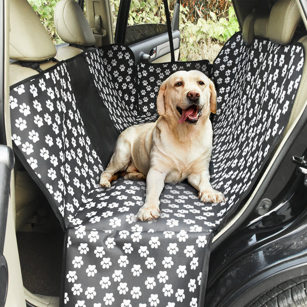 Pawz Pet Back Car Seat Cover Hammock Black Pet Transport