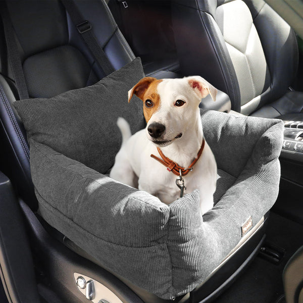 Pawz Pet Car Booster Seat Dog Protector M Grey Medium Pet Transport