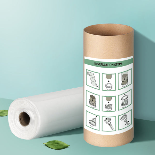 200M Nappy Bin Refill Kit Compatible Disposable Bags For Diaper System Disposal