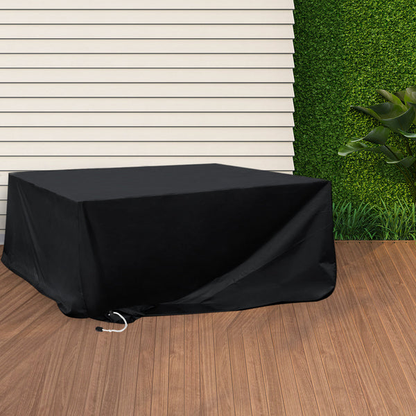 Marlow Outdoor Furniture Cover Garden Black 20Cm Extension Outdoor Furniture Covers
