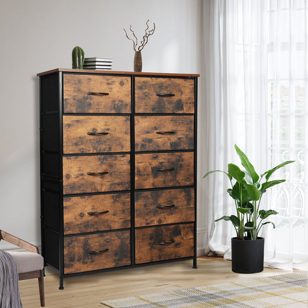 Levede Storage Cabinet Tower Chest King Single Cabinets & Cupboards