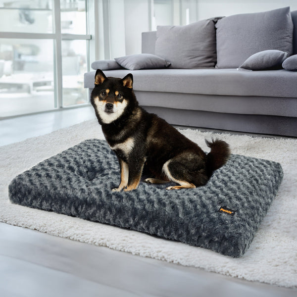 Pawz Dog Bed Pet Calming Washable Soft Warm Plush Pet Beds