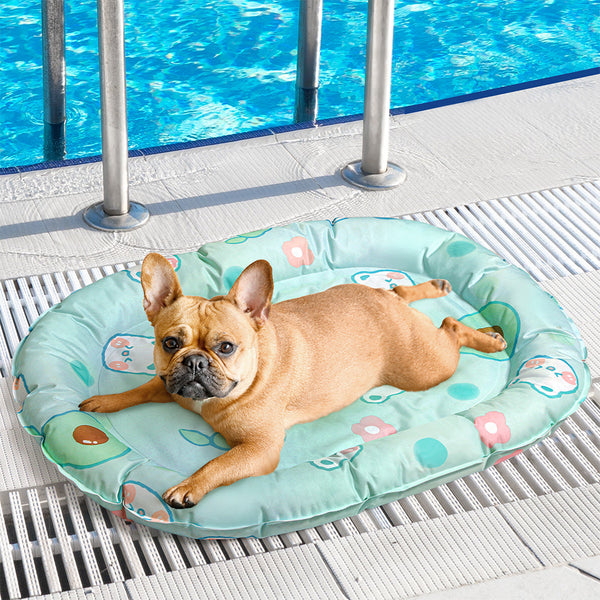 Pawz Pet Cooling Mat Green Pet Beds