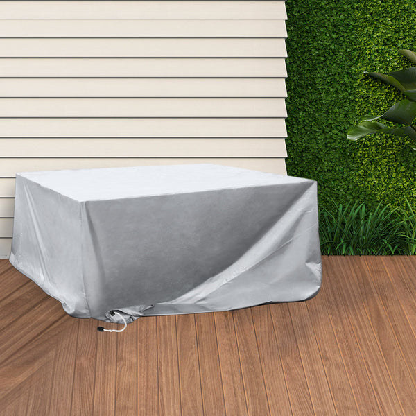 Marlow Outdoor Furniture Cover Waterproof Silver 180Cm Outdoor Furniture Covers