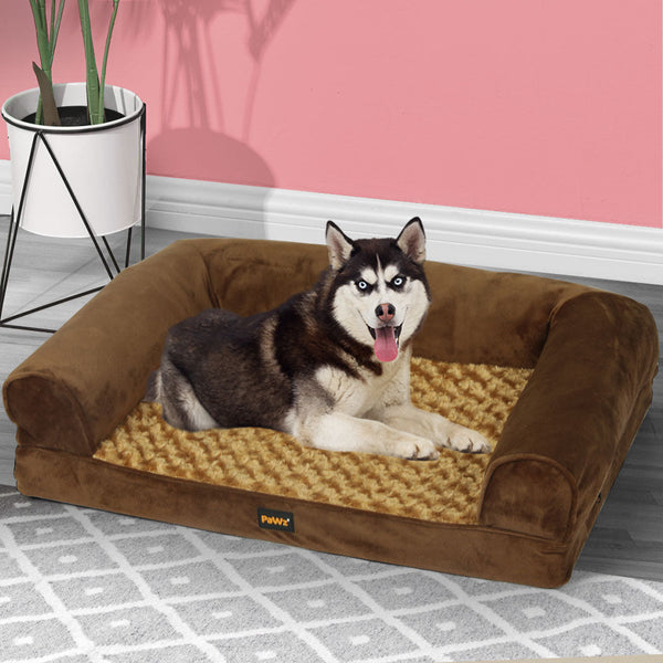 Pawz Pet Bed Sofa Dog Bedding Soft Warm L Pet Beds