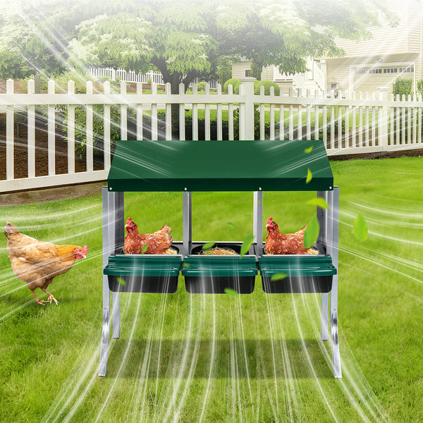 Pawz Chicken Hen Coop Hutch Small Animal Cages & Hutches