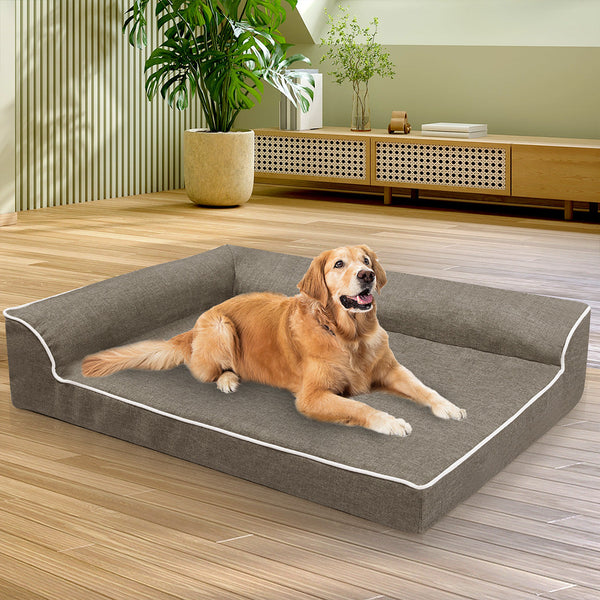 Pawz Orthopedic Dog Bed Xxl Coffee Pet Beds
