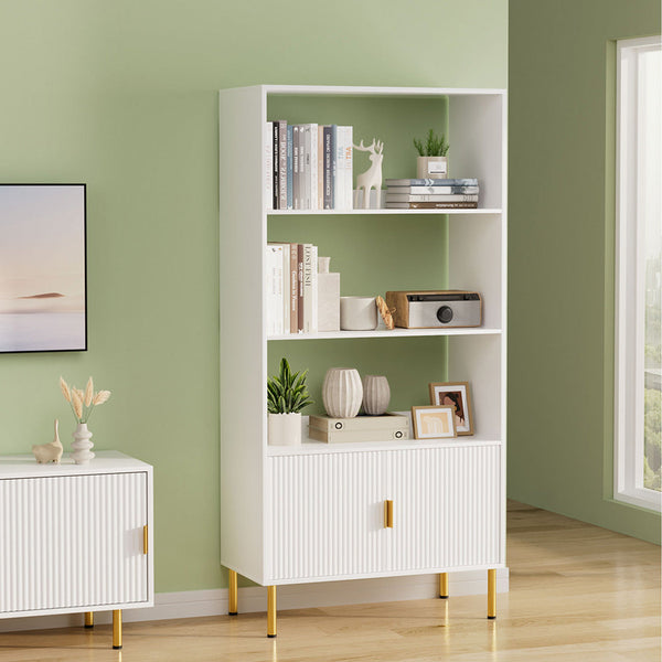 Levede Elegant 3 Tier Display Shelf Storage Bookshelf For Home Or Office Organization Bookshelves