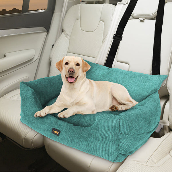Pawz Pet Car Booster Seat Dog Protector L Green Large Pet Transport