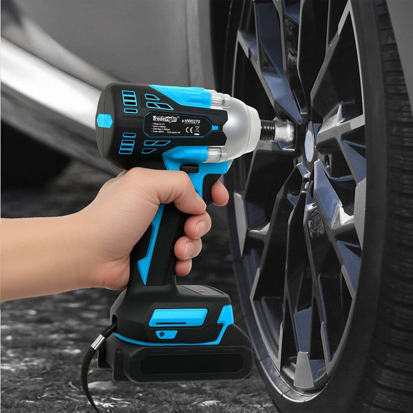 Traderight 21V Impact Driver Cordless400nm2x2.0Ahkit Impact Wrenches