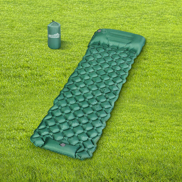 Mountview Sleeping Air Pad Inflat Camping Single Inflatable Mattresses & Airbeds