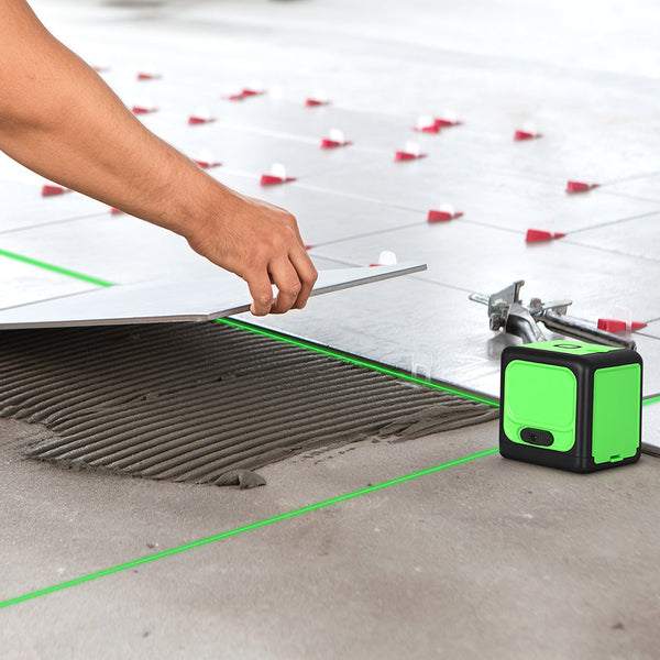 Traderight Green Laser Level With Tripod 25M Ip54 Kit Laser Measuring Tools