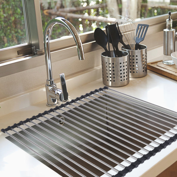Toque Stainless Steel Dish Drying Rack Racks & Hooks