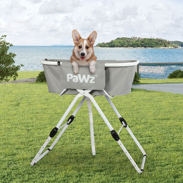 Pawz Pet Bathtub Adjustable Height Folding Dog Grooming