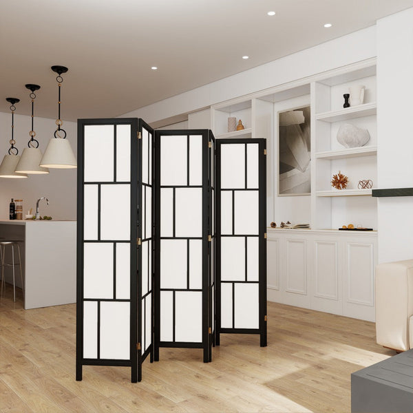Levede 6 Panel Room Divider 170Cm Freestanding Screen Screens & Room Dividers